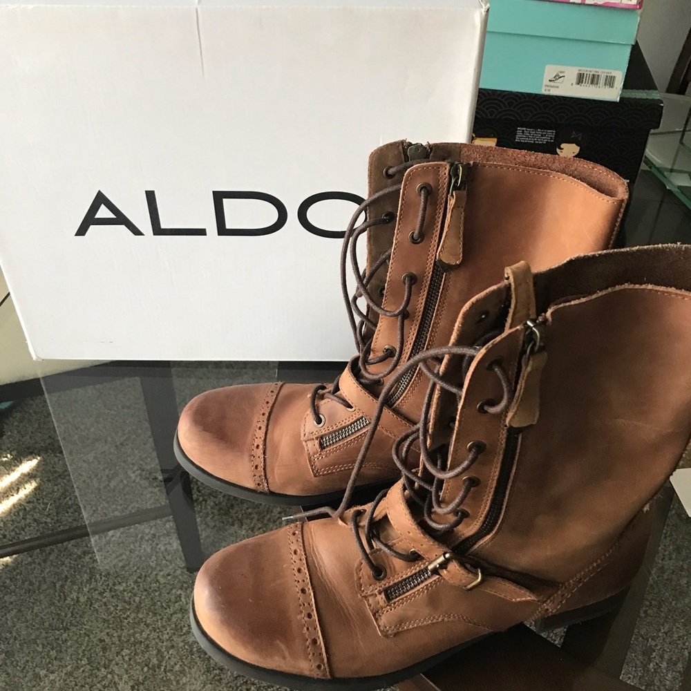 ALDO Size 10 leather boots